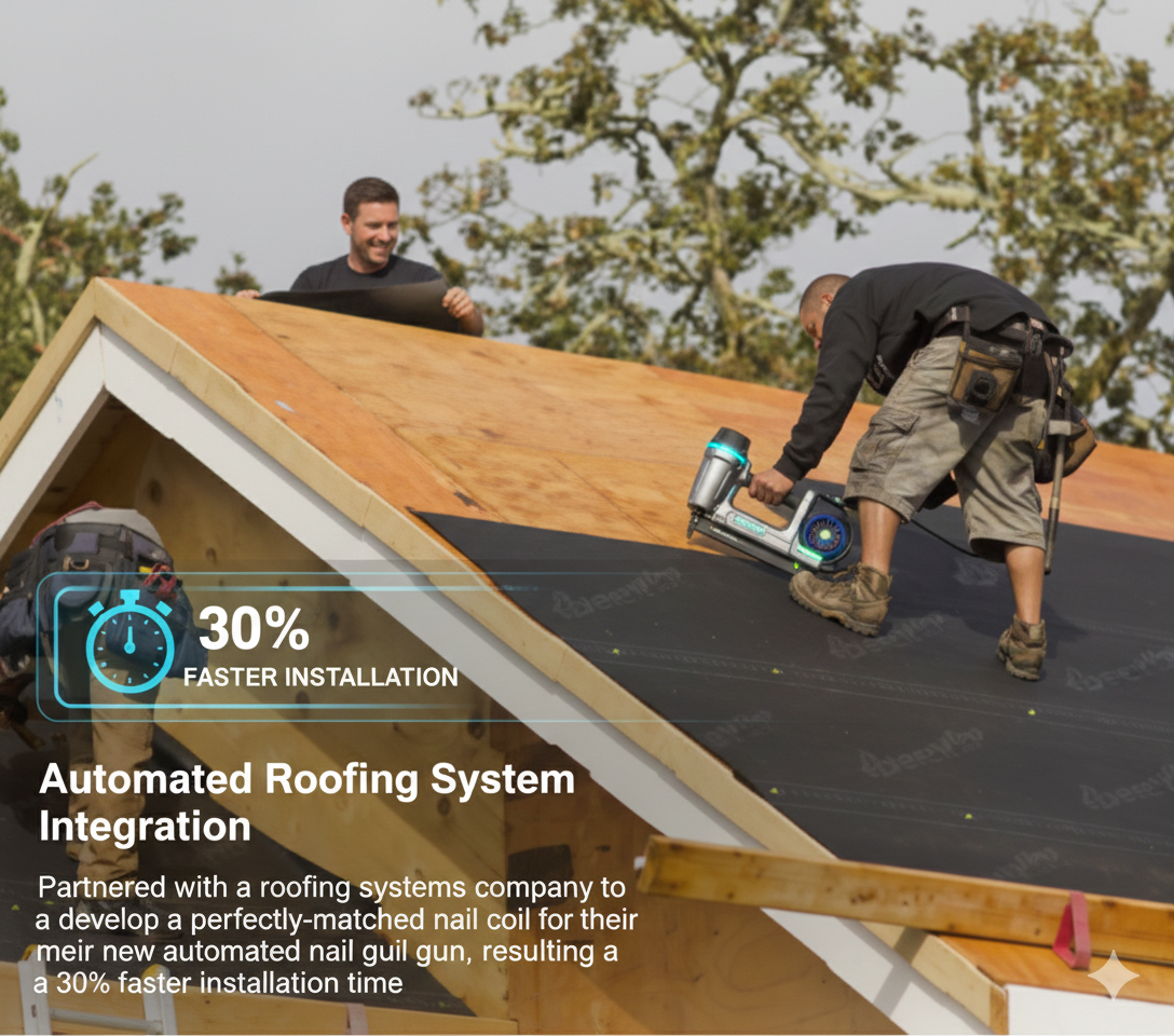 Automated Roofing System Integration